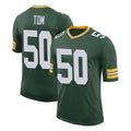 Tlead GB.Packers #50 Zach Tom Player Green Limited Classic Home Game Stitched Jerseys