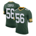 Tlead GB.Packers #56 Edgerrin Cooper Player Green Limited Classic Home Game Stitched Jerseys