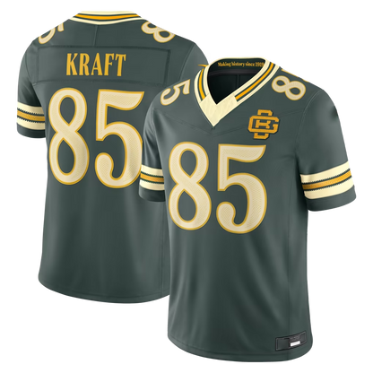 Tlead GB.Packers #85 Tucker Kraft Green 2026 Rivalries Collection Limited Stitched Jerseys