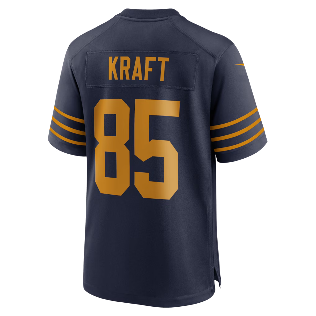 Tlead GB.Packers #85 Tucker Kraft Green Vapor Untouchable Stitched Limited Jerseys