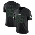 Tlead GB.Packers #85 Tucker Kraft Player Black Impact Limited Home Game Stitched Jerseys