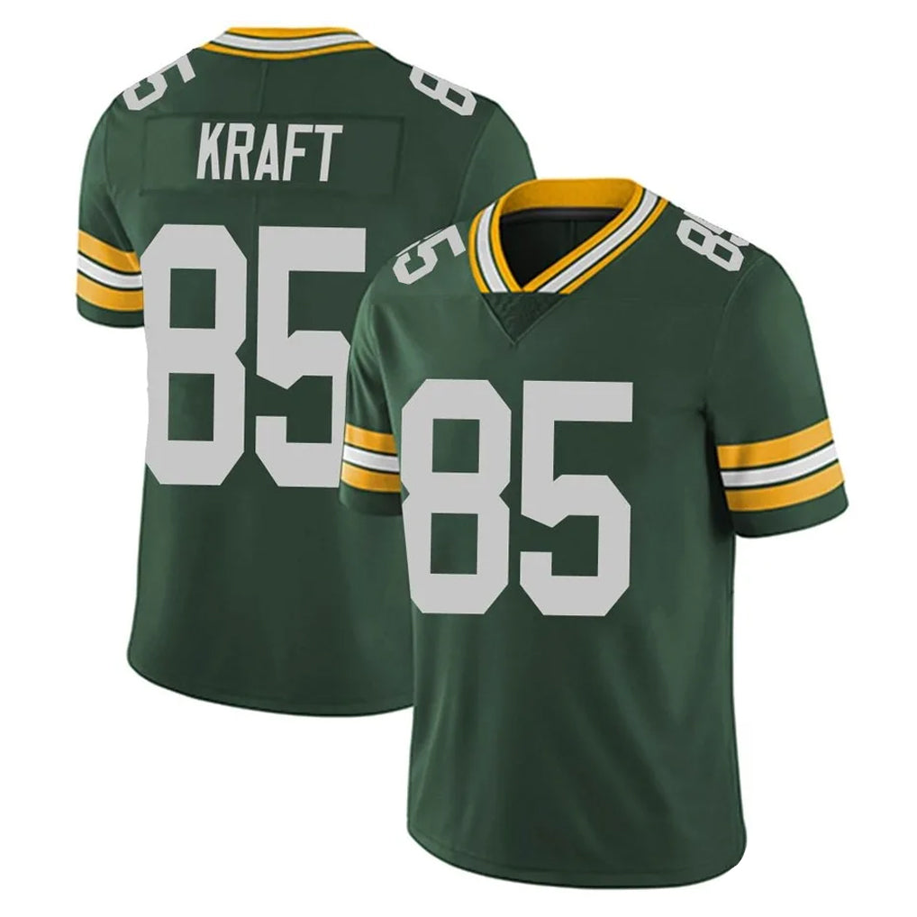 Tlead GB.Packers #85 Tucker Kraft Player Green Vapor Untouchable Limited Home Game Stitched Jerseys