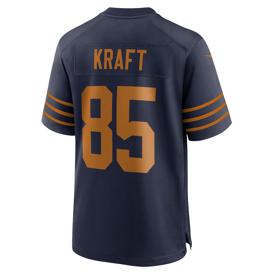 Tlead GB.Packers #85 Tucker Kraft Player Navy The 1923 Classic Game Stitched Jerseys