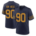 Tlead GB.Packers #90 Lukas Van Ness Player Navy The 1923 Classic Home Game Stitched Jerseys