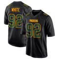 Tlead GB.Packers #92 Reggie White Player Black Fashion Game Stitched Jerseys