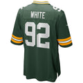 Tlead GB.Packers #92 Reggie White Player Green Home Game Stitched Jerseys