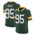 Tlead GB.Packers #95 Devonte Wyatt Player Green Vapor Untouchable Limited Home Game Stitched Jerseys