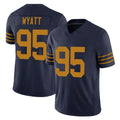 Tlead GB.Packers #95 Devonte Wyatt Player Navy The 1923 Classic Vapor F.U.S.E. Home Game Stitched Jerseys