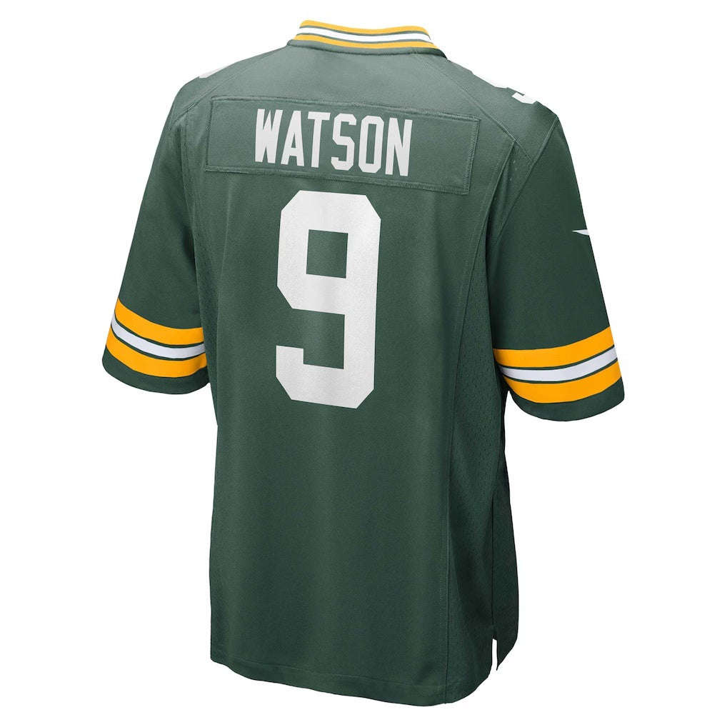 Tlead GB.Packers #9 Christian Watson Green Game Stitched Jerseys