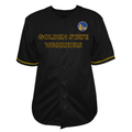 Tlead G.State Warriors Black Big & Tall Pop Full-Button Jerseys