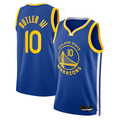 Tlead G.State Warriors #10 Jimmy Butler III Royal Swingman Jerseys - Icon Edition