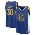 Tlead G.State Warriors #30 Stephen Curry Royal Fast Break Replica Jerseys - Icon Edition