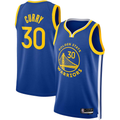Tlead G.State Warriors #30 Stephen Curry Royal Swingman Jerseys - Icon Edition