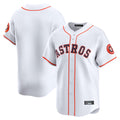 Tlead H.Astros White Home Limited Blank Player Stitched Jerseys