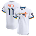 Tlead H.Astros #11 Cam Smith Player White City Connect Limited Elite Home Stitched Jerseys