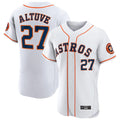 Tlead H.Astros #27 Jose Altuve Player White Limited Elite Home Stitched Jerseys