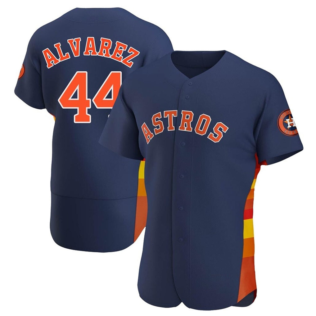 Tlead H.Astros #44 Yordan Alvarez Player Navy Limited Elite Home Stitched Jerseys