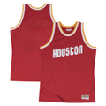 Tlead H.Rockets Mitchell & Ness Red 1996-97 Hardwood Classics Swingman Stitched Jerseys