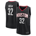 Tlead H.Rockets #32 Jeff Green Black Fast Break Replica Player Stitched Jerseys-Statement Edition