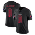 Tlead H.Texans #0 Azeez Al-Shaair Player Black Impact Limited Game Stitched Jerseys