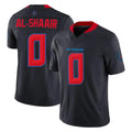 Tlead H.Texans #0 Azeez Al-Shaair Player Navy Limited 2nd Alternate Vapor F.U.S.E. Home Game Stitched Jerseys