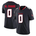 Tlead H.Texans #0 Azeez Al-Shaair Player Navy Limited Alternate Vapor F.U.S.E. Home Game Stitched Jerseys