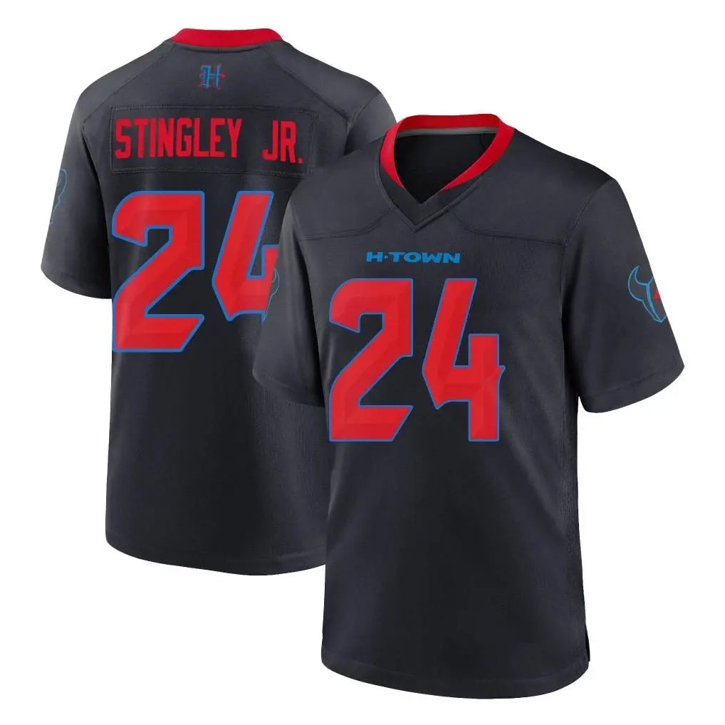 Tlead H.Texans #24 Derek Stingley Jr. Player Navy 2nd Alternate Home Game Stitched Jerseys