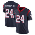Tlead H.Texans #24 Derek Stingley Jr. Player Navy Limited Vapor Untouchable Home Game Stitched Jerseys