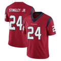 Tlead H.Texans #24 Derek Stingley Jr. Player Red Limited Vapor Untouchable Home Game Stitched Jerseys
