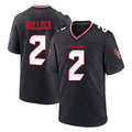 Tlead H.Texans #2 Calen Bullock Player Navy Team Home Game Stitched Jerseys