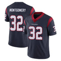 Tlead H.Texans #32 David Montgomery Player Navy Limited Vapor Untouchable Home Game Stitched Jerseys
