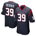 Tlead H.Texans #39 Henry To'oTo'o Player Navy Home Game Stitched Jerseys