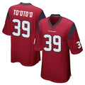 Tlead H.Texans #39 Henry To'oTo'o Player Red Home Game Stitched Jerseys