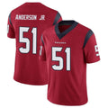 Tlead H.Texans #51 Will Anderson Jr. Player Red Limited Vapor Untouchable Home Game Stitched Jerseys