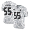 Tlead H.Texans #55 Danielle Hunter Player Arctic Camo Salute To Service Limited Game Stitched Jerseys