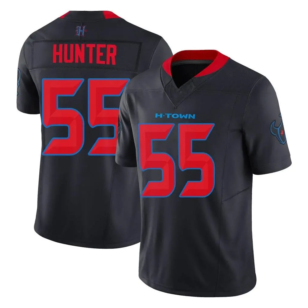 Tlead H.Texans #55 Danielle Hunter Player Navy Limited 2nd Alternate Vapor F.U.S.E. Home Game Stitched Jerseys