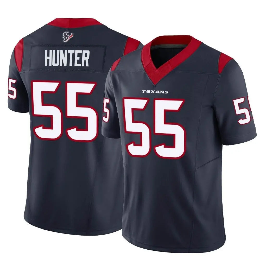 Tlead H.Texans #55 Danielle Hunter Player Navy Limited Vapor F.U.S.E. Home Game Stitched Jerseys