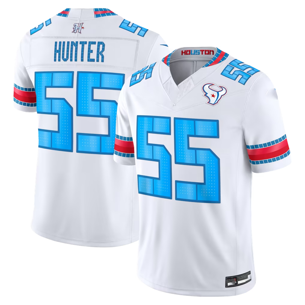 Tlead H.Texans #55 Danielle Hunter White 2026 Rivalries Collection Limited Stitched Jerseys