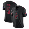 Tlead H.Texans #5 Jalen Pitre Player Black Impact Limited Game Stitched Jerseys