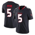 Tlead H.Texans #5 Jalen Pitre Player Navy Limited Alternate Vapor F.U.S.E. Home Game Stitched Jerseys
