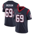 Tlead H.Texans #69 Ed Ingram Player Navy Limited Vapor Untouchable Home Game Stitched Jerseys