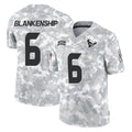Tlead H.Texans #6 Reed Blankenship Player Arctic Camo Salute To Service Limited Game Stitched Jerseys