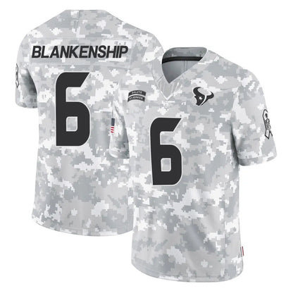 Tlead H.Texans #6 Reed Blankenship Player Arctic Camo Salute To Service Limited Game Stitched Jerseys