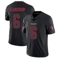 Tlead H.Texans #6 Reed Blankenship Player Black Impact Limited Game Stitched Jerseys