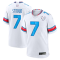 Tlead H.Texans #7 C.J. Stroud White 2026 Rivalries Collection Game Stitched Jerseys