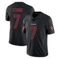 Tlead H.Texans #7 CJ Stroud Player Black Impact Limited Game Stitched Jerseys