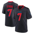 Tlead H.Texans #7 CJ Stroud Player Navy 2nd Alternate Home Game Stitched Jerseys