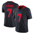 Tlead H.Texans #7 CJ Stroud Player Navy Limited 2nd Alternate Vapor F.U.S.E. Home Game Stitched Jerseys
