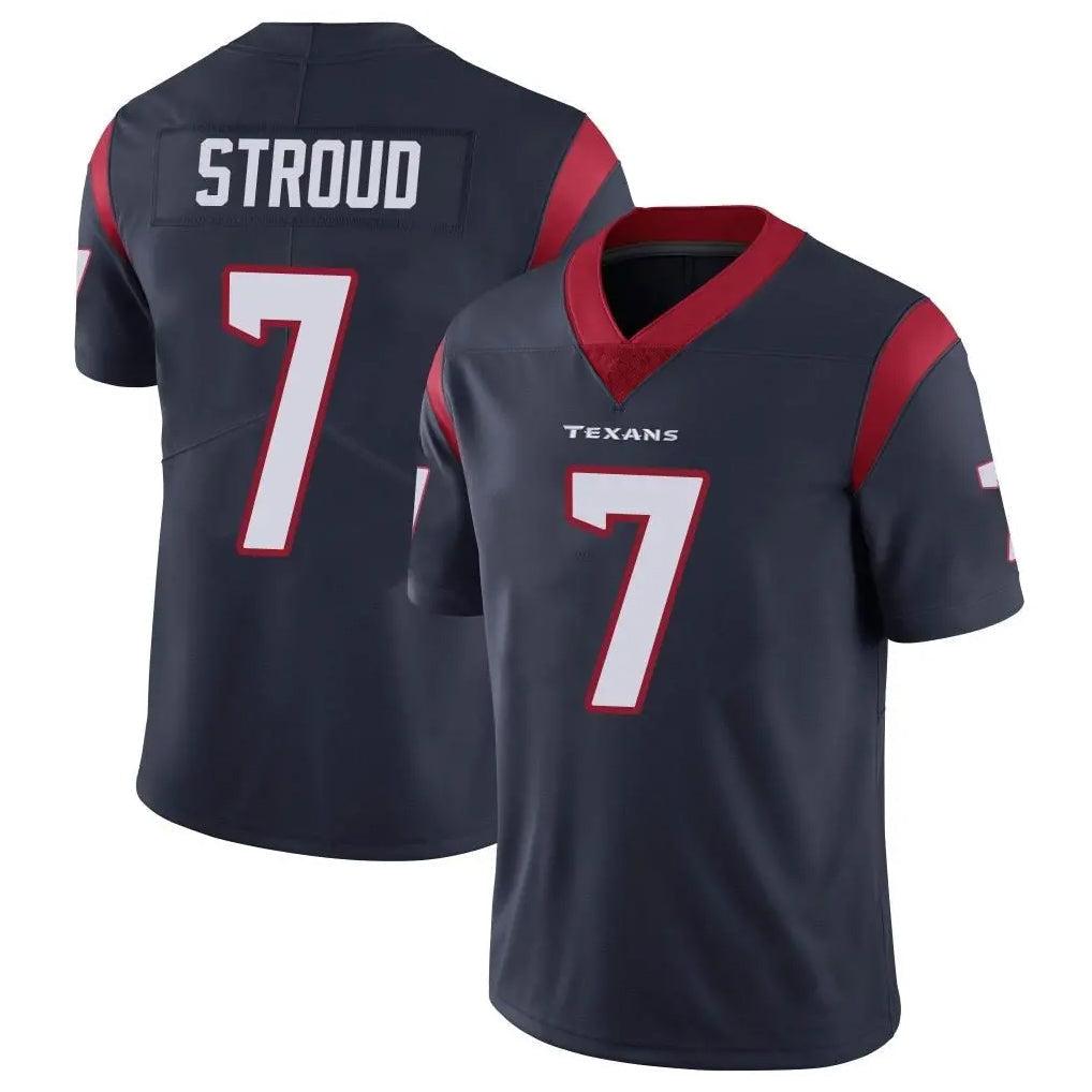 Tlead H.Texans #7 CJ Stroud Player Navy Limited Vapor Untouchable Home Game Stitched Jerseys