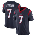 Tlead H.Texans #7 CJ Stroud Player Navy Limited Vapor Untouchable Home Game Stitched Jerseys